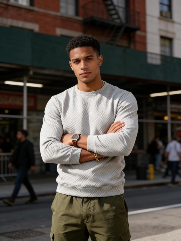 img-0caed5233568dc3cbe94 Men's Jacquard Sweatshirt