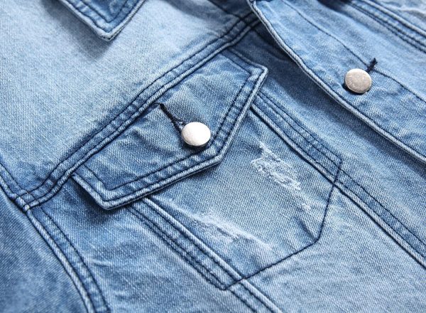 img-1416745cfcac81c9296c Men's Distressed Denim Jacket