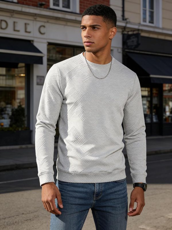 img-6c17609078c302e683dd Men's Jacquard Sweatshirt