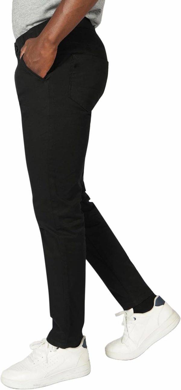img-786e027f5a9c86e01127 Men's Slim Fit Khaki Trousers
