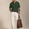 img-8cbc2eacba924347e627 Men's Textured Knit Polo Shirt