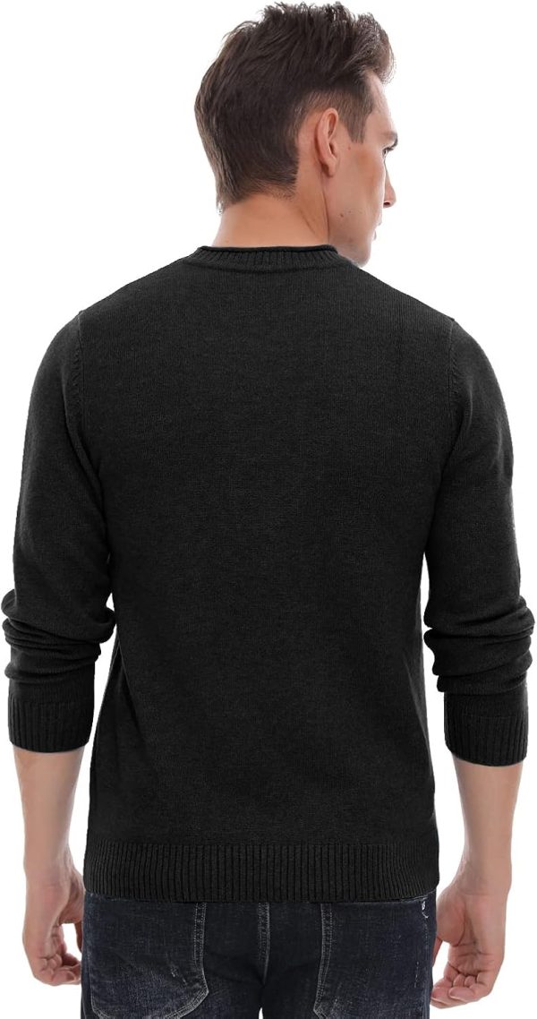 img-a17b936bae9458fcd6cf Men's Classic Crewneck Sweater
