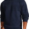 Men's Textured Knit Sweater