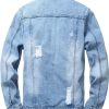 img-adce9e1e0bde66430d8a Men's Distressed Denim Jacket