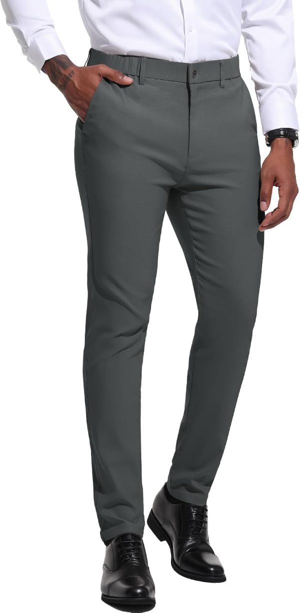 img-d854a3cc631a7ba47745 Men's Stretch Slim Fit Chino Trousers