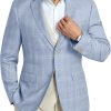 img-f98e699c4b1b6e049fa1 Men's Plaid Blazer Jacket